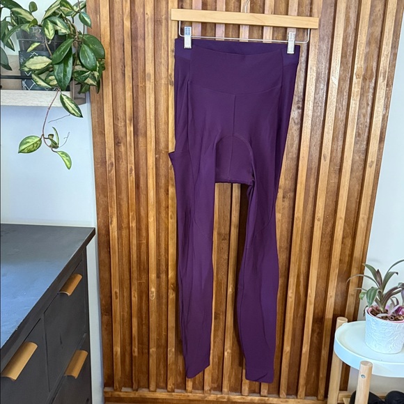 RALPHA Classic Winter Tights with pads in Eggplant. Size M - Picture 1 of 6